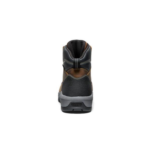 Men's Evanston 6 Insulated Waterproof Boot (Carbon Toe)  |  Bison/Black
