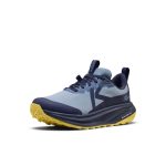 Women's Roam Waterproof Trail Running Shoe  |  Faded Denim/Lemon Grass