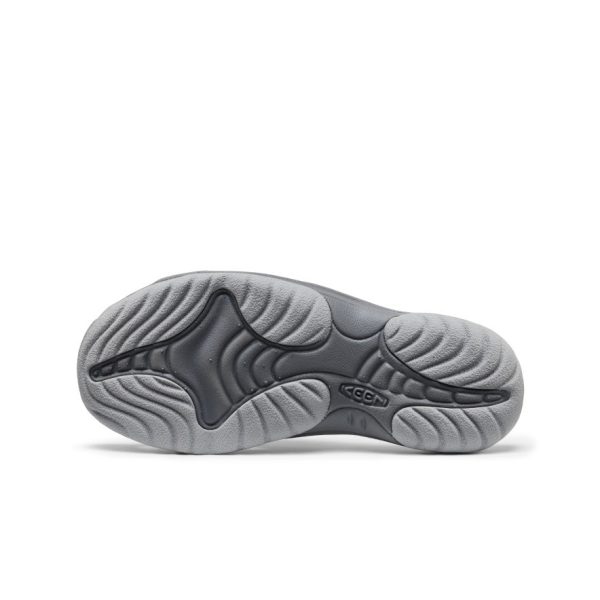 Women's Bali Leather Slide Sandal  |  Lily Pad/Steel Grey