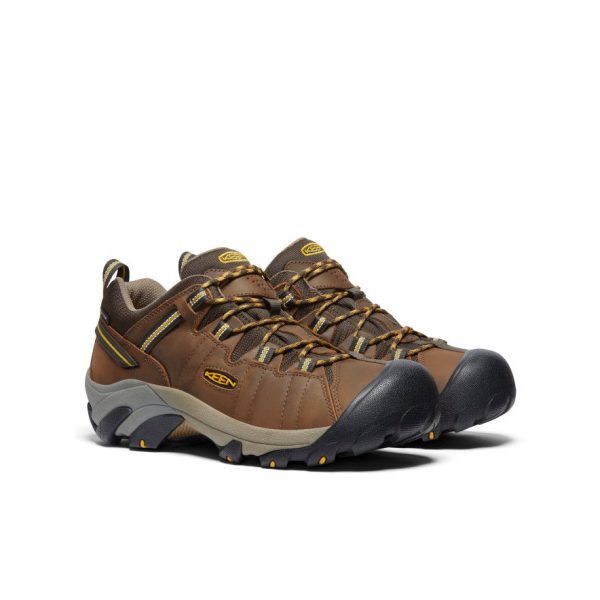 Men's Targhee II Waterproof | Cascade Brown/Golden Yellow