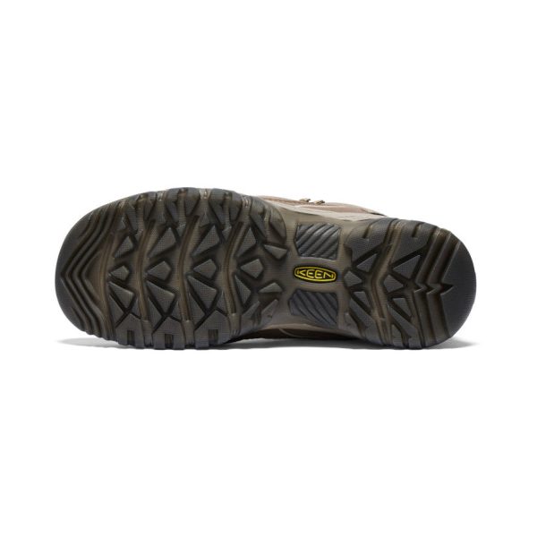 Women's Targhee IV Wide Waterproof Hiking Boot  |  Brindle/Nostalgia Rose