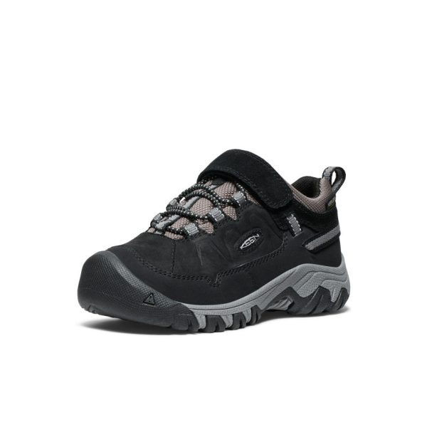 Little Kids' Targhee IV Waterproof Hiking Shoe | Black/Steel Grey
