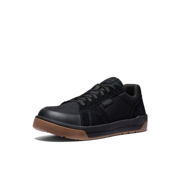 Men's Kenton Work Shoe (Carbon Toe) | Black/Gum