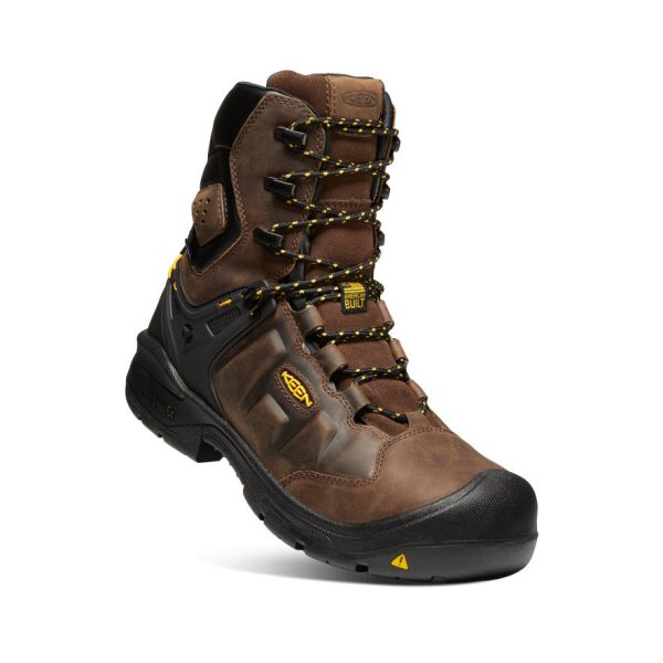 Men's Dover 8 Waterproof Boot (Carbon Toe)  |  Dark Earth/Black