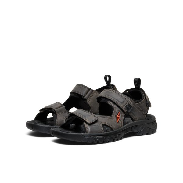 Men's Targhee III Open Toe Sandal | Grey/Black