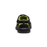 Little Kids' Newport H2  |  Black/Lime Green