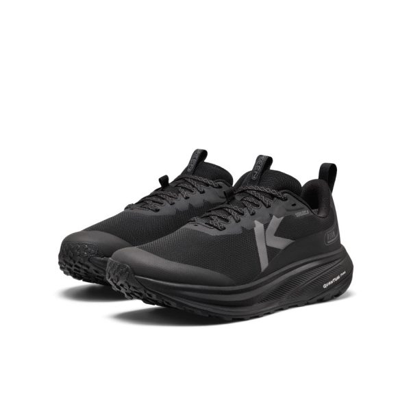 Men's Roam Waterproof Trail Running Shoe  |  Black/Black