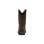 Men's Cincinnati Pull-On 90° Heel Waterproof Work Boot (Carbon Toe)  |  Chocolate Brown/Black