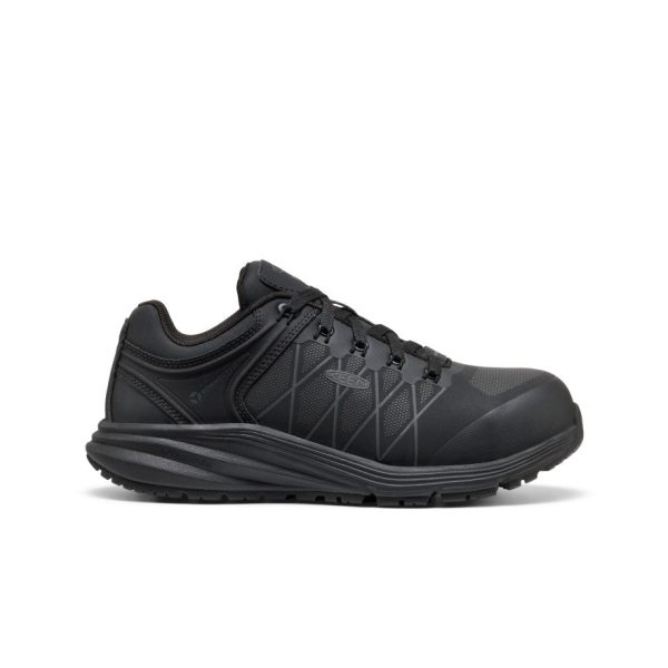 Women's Vista Energy XT Work Sneaker INT MET (Carbon Toe) | Black/Magnet