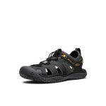 Men's SOLR Sandal | Black/Gold