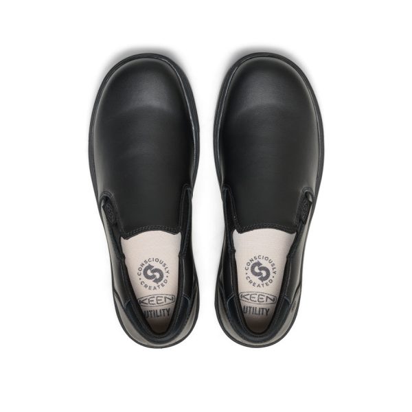 Men's Kenton Shift WTX Work Shoe (Soft Toe) | Black/Black