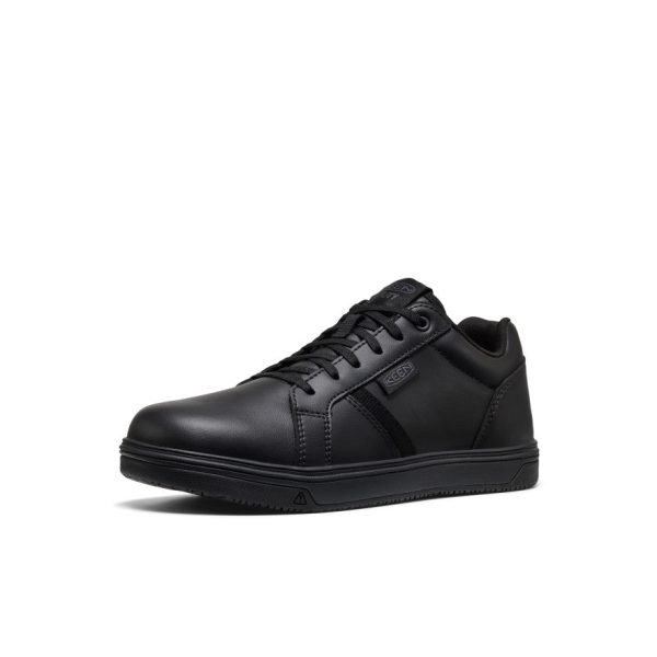 Men's Kenton WTX Work Shoe (Soft Toe) | Black/Black