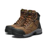 Women's Evanston 6 Waterproof Boot (Carbon Toe) | Bison/Black