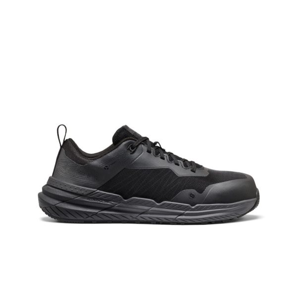 Men's Speedworks ESD Work Sneaker (Carbon Toe)  |  Black/Black