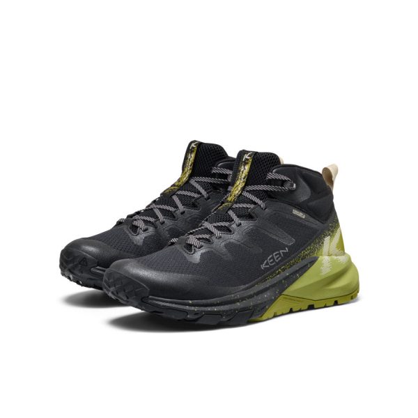 Men's Targhee Apex Waterproof Hiking Boot  |  Black/Golden Cypress