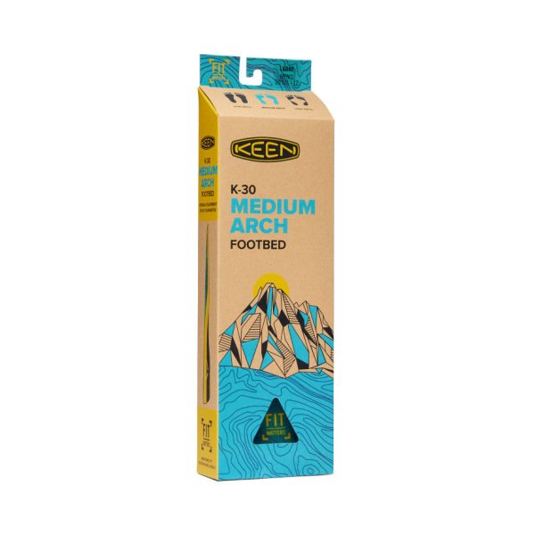 Men's Outdoor K-30 Medium Arch Insole | Blue