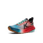 Women's Seek Trail Running Shoe  |  Grenadine/Ocean Depths