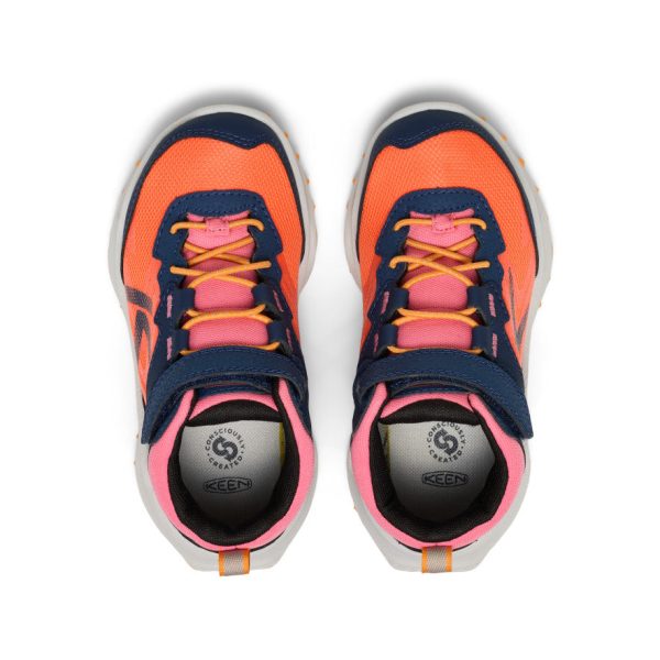 Little Kids' Zionic Waterproof Hiker  |  Naval Academy/Nasturtium
