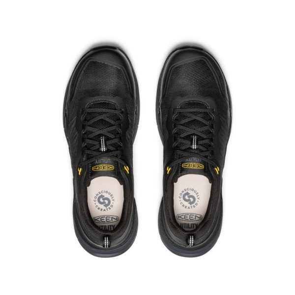 Men's Speedworks Work Sneaker (Carbon Toe)  |  Black/Steel Grey