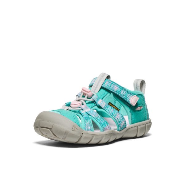 Little Kids' Seacamp II CNX | Bright Aqua/Giggle Pink