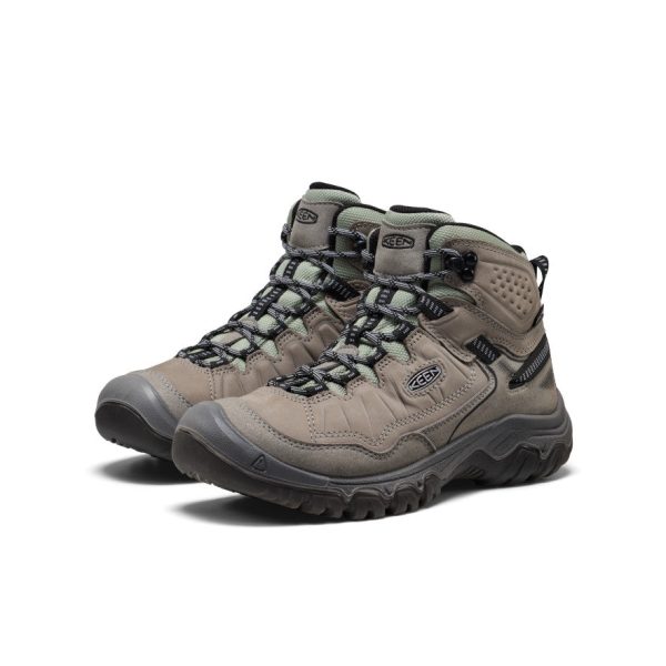 Women's Targhee IV Waterproof Hiking Boot | Steel Grey/Lily Pad