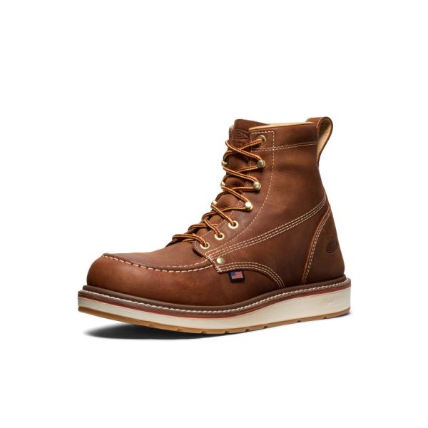 Men's Liberty 6 Boot (Soft Toe)  |  Leather Brown/Birch