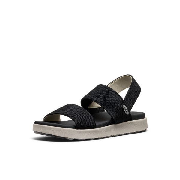 Women's Elle Backstrap Sandal Wide  |  Black
