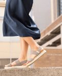 Women's Elle Backstrap Sandal Wide | Brindle/Birch