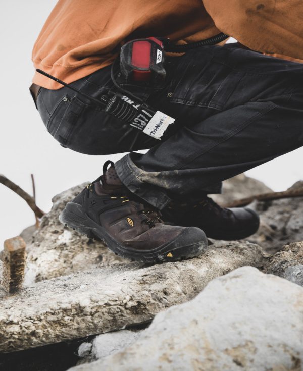 Men's Dover 6 Waterproof (Carbon Toe)  |  Dark Earth/Black