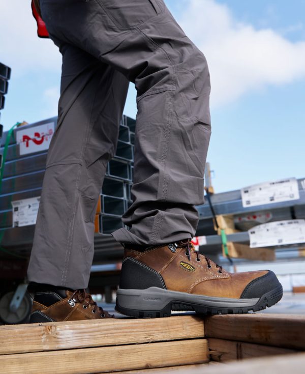 Men's Evanston 8 Insulated Waterproof Boot (Soft Toe)  |  Bison/Black