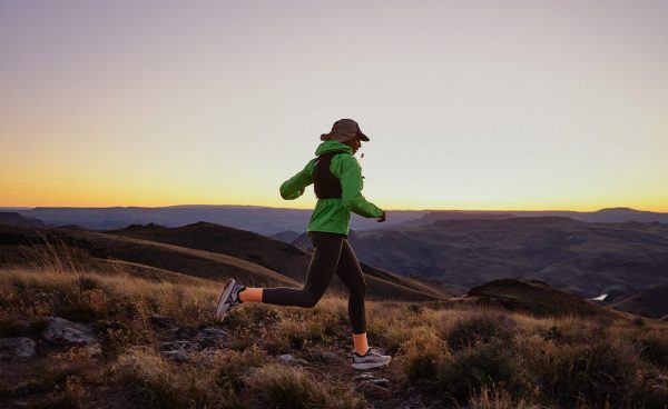 Women's Seek Trail Running Shoe  |  Willowherb/Orange Peel