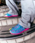 Women's A86 Sneaker | Black/Silver