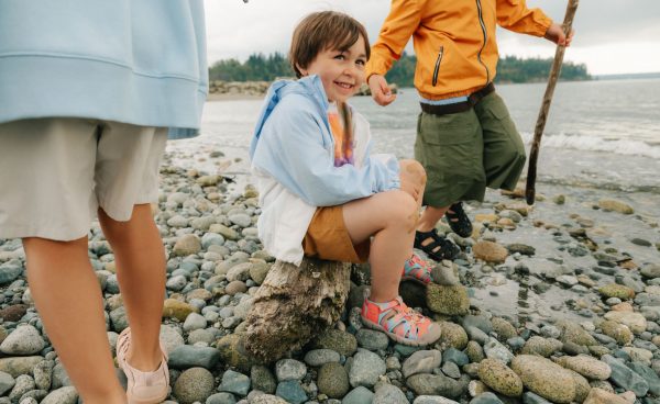 Little Kids' Seacamp II CNX | Moonlite Mauve/Giggle Pink