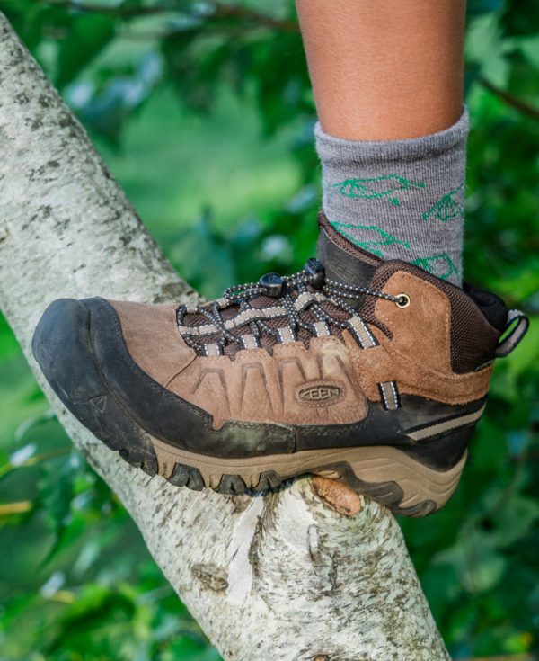 Little Kids' Targhee IV Waterproof Hiking Boot  |  Bison/Brindle