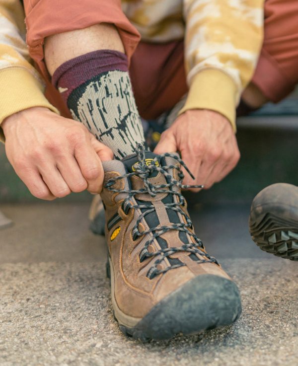 Men's Targhee II Mid Waterproof Hiking Boots | Black Olive/Chipmunk