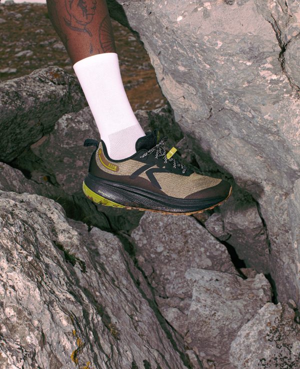 Men's Roam Trail Running Shoe | Alloy/Evening Primrose