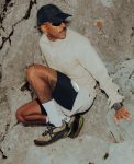 Men's Roam Trail Running Shoe | Dark Olive/Golden Cypress