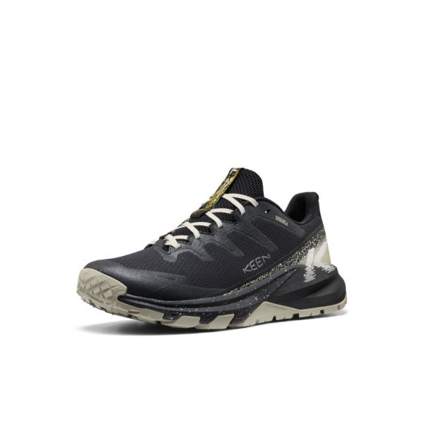 Men's Targhee Apex Wide Waterproof Hiking Shoe  |  Black/Abbey Stone