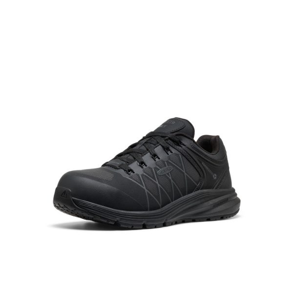 Women's Vista Energy XT Work Sneaker INT MET (Carbon Toe) | Black/Magnet