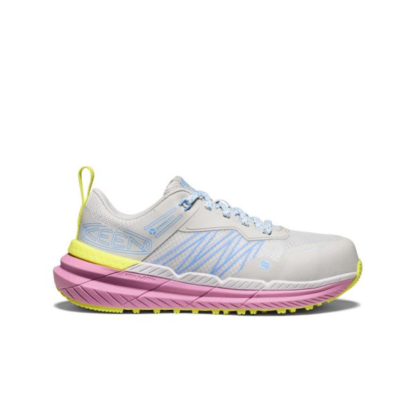Women's Speedworks ESD Work Sneaker (Carbon Toe) | Alloy/Moonlight Mauve