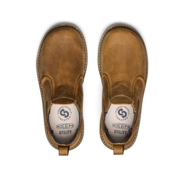 Women's San Jose Chelsea 90° Heel Boot (Soft Toe) | Belgian/Gum