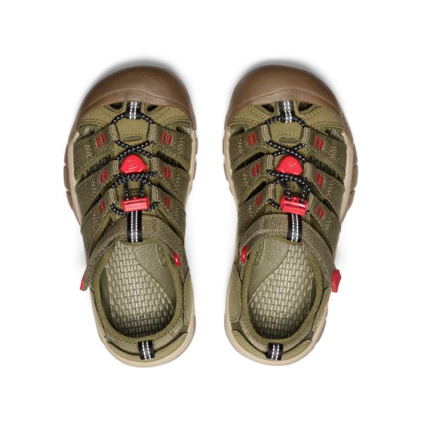 Big Kids' Newport H2 | Martini Olive/Aura Orange