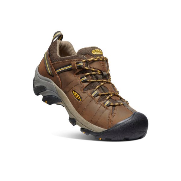 Men's Targhee II Waterproof Wide  |  Cascade Brown/Golden Yellow