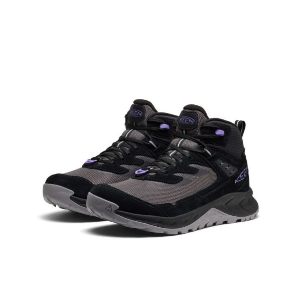 Women's Hightrail Polar Waterproof Hiking Boot  |  Black/Aster Purple