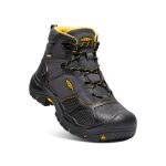Men's Logandale Waterproof Boot (Steel Toe) | Raven/Black