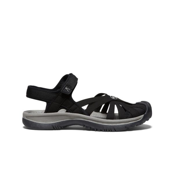 Women's Rose Sandal | Black/Neutral Gray