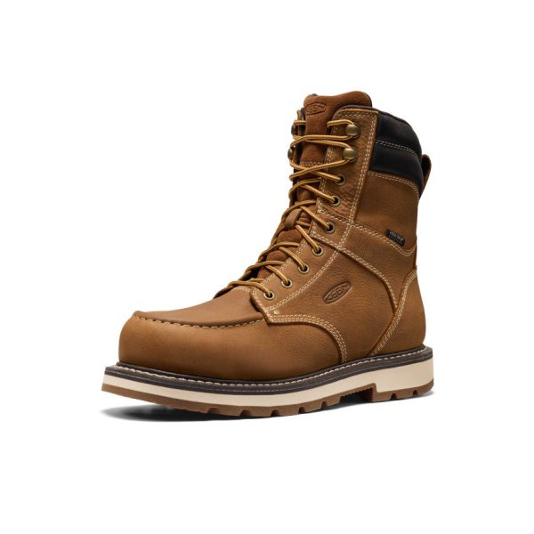 Men's Cincinnati 8 Waterproof 90?? Heel Boot (Carbon Toe)  |  Belgian/Sandshell