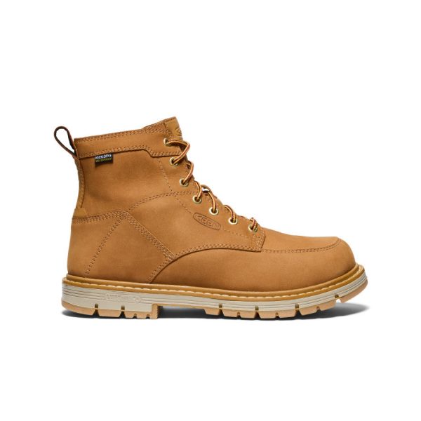 Men's San Jose 6 Waterproof 90° Heel Boot (Soft Toe)  |  Bistre/Gum