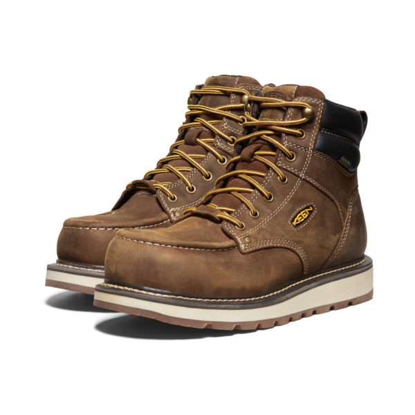 Men's Cincinnati 6 Waterproof Boot (Carbon Toe)  |  Belgian/Sandshell