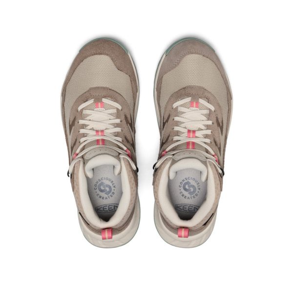 Women's Hightrail Waterproof Hiking Boot  |  Brindle/Pink Lemonade